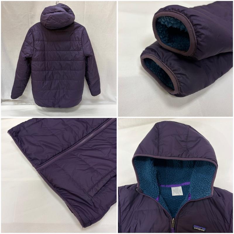 パタゴニア patagonia ジャケット、上着 ジャンパー、ブルゾン Reversible Ready Freddy Hoody フリース ジャケット 68095FA20 青 / ブルー / blue X 紫 / パープル / purple メンズ USED 古着 中古 50169281
