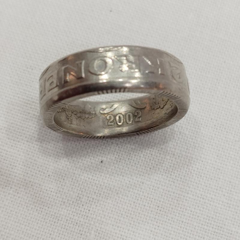 古着 USED アクセサリー 指輪 デンマーク 1クローネ 硬貨 リング 9号 - レディース USED 古着 中古 50169326