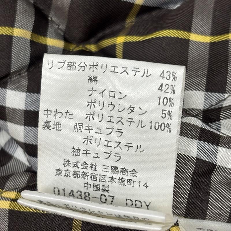 バーバリーブラックレーベル BURBERRY BLACK LABEL ジャケット、上着 ジャンパー、ブルゾン レザー 切替し ウール スポーツジャケット 中綿入り M メンズ USED 古着 中古 50169554
