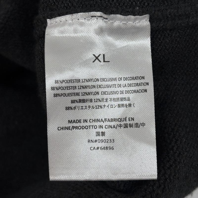 エフオージーエッセンシャルズ FOG ESSENTIALS ニット、セーター 長袖 1977 RAW EDGE CREW KNIT オーバーサイズ ニット セーター XL メンズ USED 古着 中古 50169580