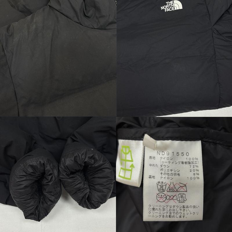 ザノースフェイス THE NORTH FACE ジャケット、上着 ダウンジャケット ND91550 BELAYER PARKA ビレイヤー パーカ ダウン ジャケット コーティングナイロン L 黒 / ブラック / black メンズ USED 古着 中古 50169589