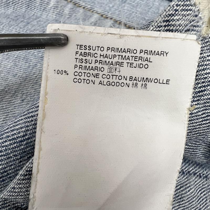 メゾン マルジェラ Maison Margiela ジャケット、上着 ジャンパー、ブルゾン カットオフ デニム ジャケット S50AM0219 46 インディゴ / インディゴ / Indigo メンズ USED 古着 中古 50169598