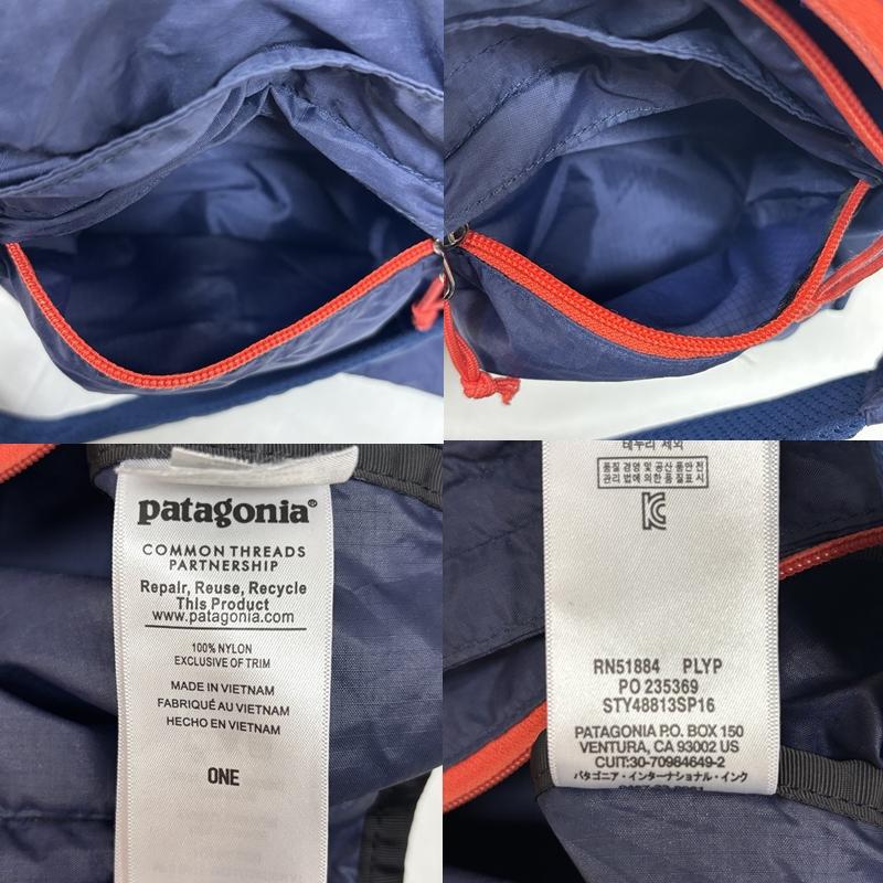 パタゴニア patagonia ショルダーバッグ ショルダーバッグ 48813SP16 ライトウェイト トラベル クーリエ ナイロン ショルダーバッグ - 紺 / ネイビー / navy メンズ USED 古着 中古 50169599