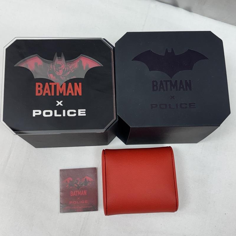 ポリス POLICE アクセサリー ブレスレット、バングル BATMAN バットマン コラボ バットラング ステンレス レザー ブレスレット - メンズ USED 古着 中古 50169601