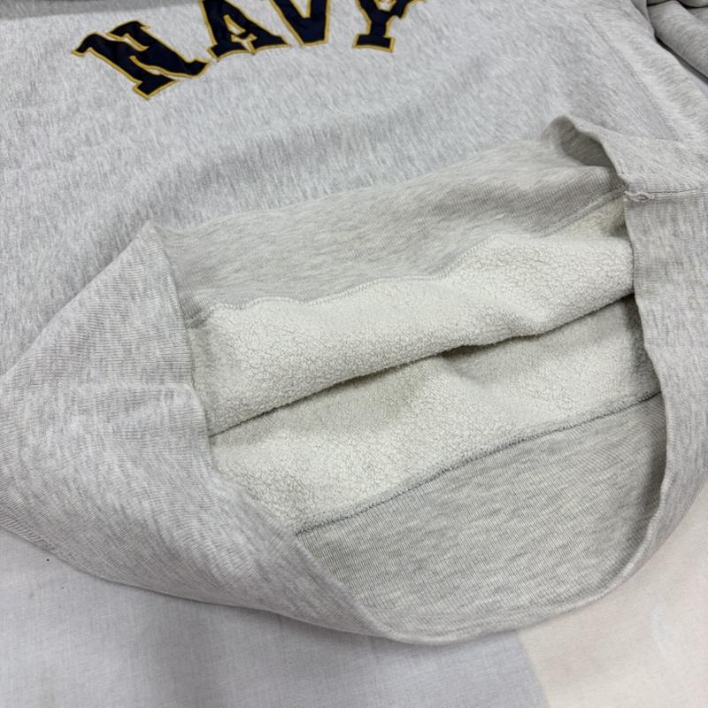 チャンピオン Champion トレーナー 長袖 90s REVERSEWEAVE リバースウィーブ プルオーバー スウェット トレーナー USA製 ヴィンテージ カレッジロゴ 刺繍 XL ロゴ、文字 灰 / グレー / gray X 紺 / ネイビー / navy X 黄 / イエロー / yellow メンズ USED 古着 中古 50169621