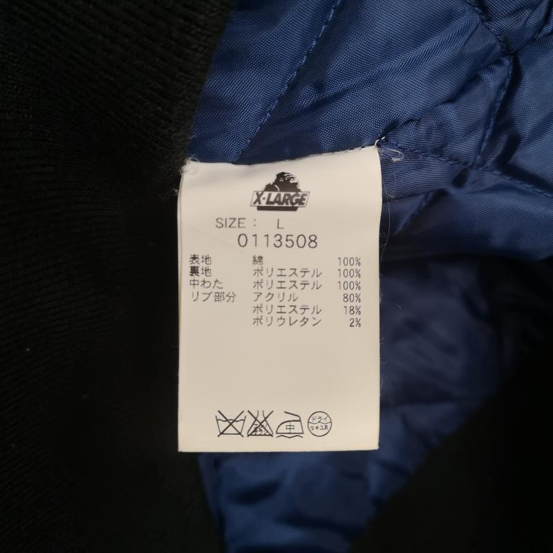 エクストララージ XLARGE ジャケット、上着 ジャンパー、ブルゾン 13FW 中綿 キルティング ダック ワーク ジャケット 0113508 L 黒 / ブラック / black メンズ USED 古着 中古 50169725