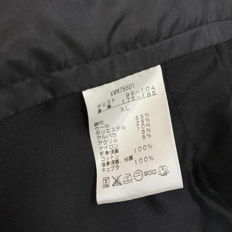 カンタベリー CANTERBURY コート コート一般 アルパカ 混 ウール シャギー ステンカラー コート XL メンズ USED 古着 中古 50169807