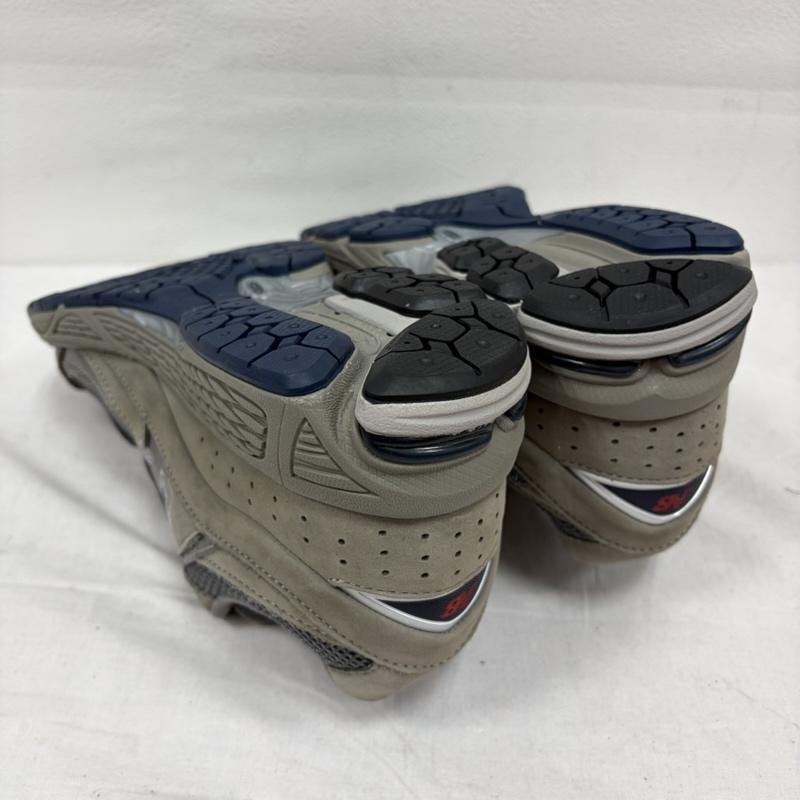 ニューバランス New Balance スニーカー スニーカー ML2002RA スウェード メッシュ ローカット スニーカー 27.5cm ロゴ、文字 灰 / グレー / gray X 紺 / ネイビー / navy メンズ USED 古着 中古 50169815