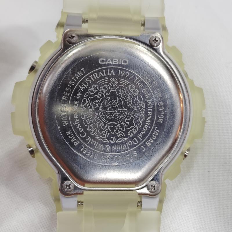 ジーショック G-SHOCK 腕時計 デジタル 第6回 国際 イルカ クジラ 会議 イルクジ DW-6910K-9T デジタル 腕時計 メンズ USED 古着 中古 50169830
