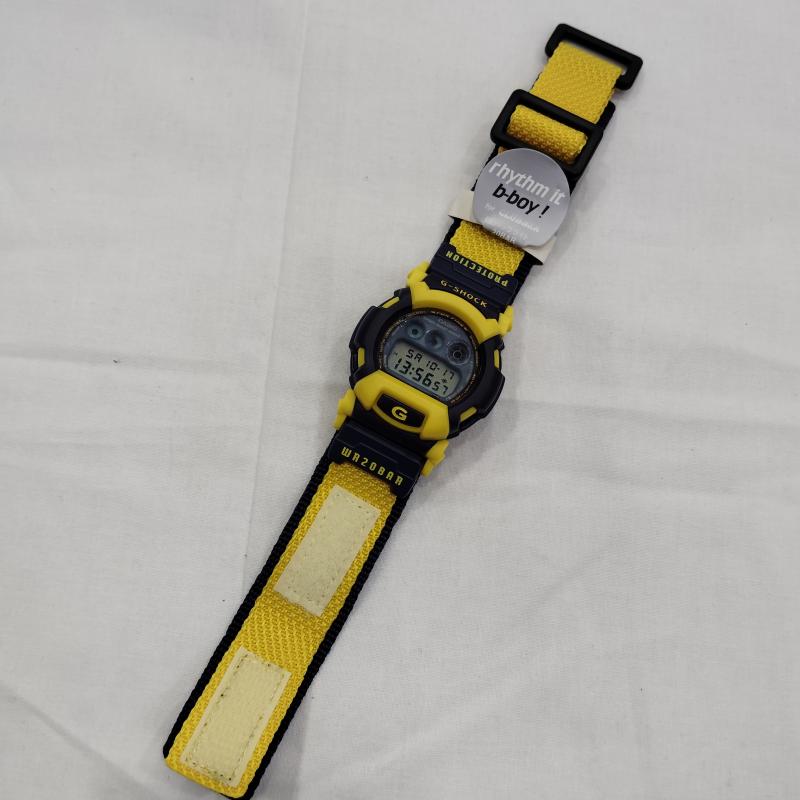 ジーショック G-SHOCK 腕時計 デジタル Rhythm it b-boy DW-002 デジタル 腕時計 - 黄 / イエロー / yellow X 紺 / ネイビー / navy メンズ USED 古着 中古 50169835