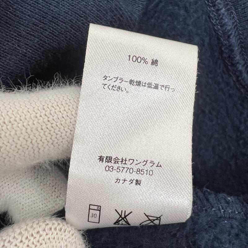 シュプリーム Supreme パーカー 長袖 14AW Banner Pullove ロゴ スウェット フーディ M 紺 / ネイビー / navy メンズ USED 古着 中古 50169874