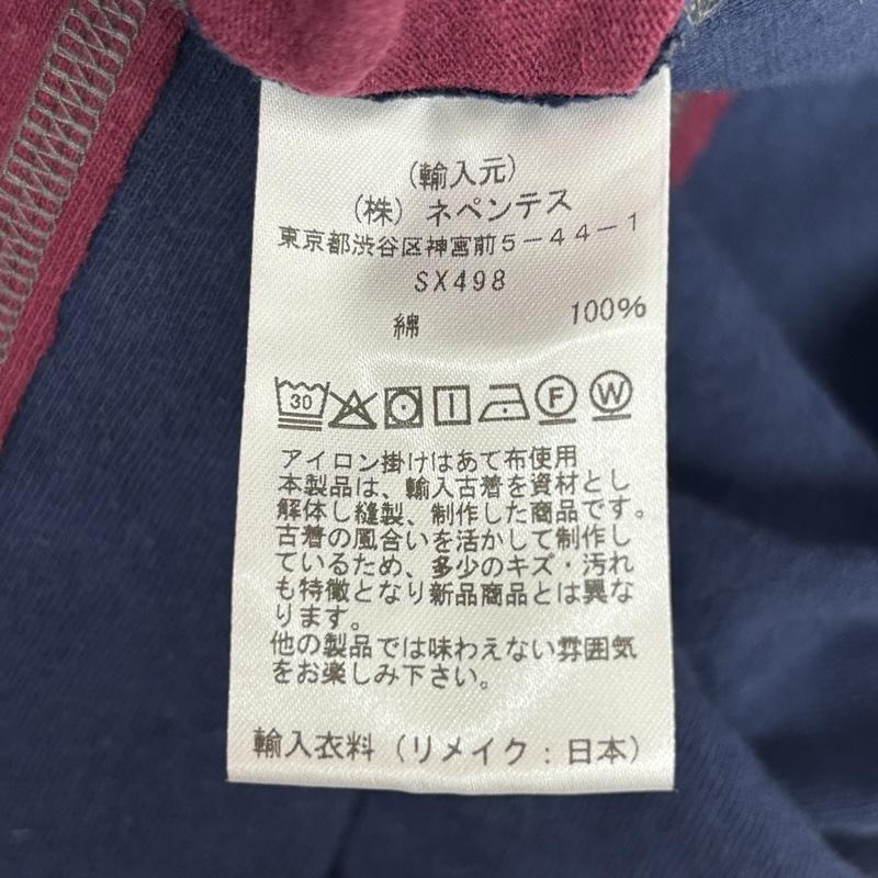 リビルドバイニードルス Rebuild by Needles シャツ、ブラウス 半袖 切替し ベースボール シャツ 半袖 SX498 one メンズ USED 古着 中古 50169888
