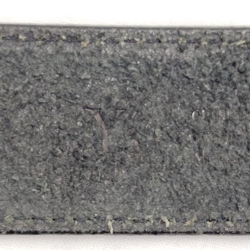 ワイズ Y s ベルト・バックル ベルト ステッチ デザイン レザーベルト - 黒 / ブラック / black レディース USED 古着 中古 50169916