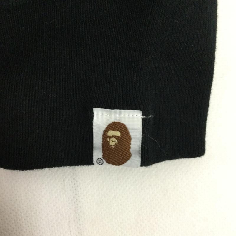 アベイシングエイプ A BATHING APE Tシャツ 長袖 a bathing ape ビッグラバー ロンT M プリント 黒 / ブラック / black メンズ USED 古着 中古 50169922