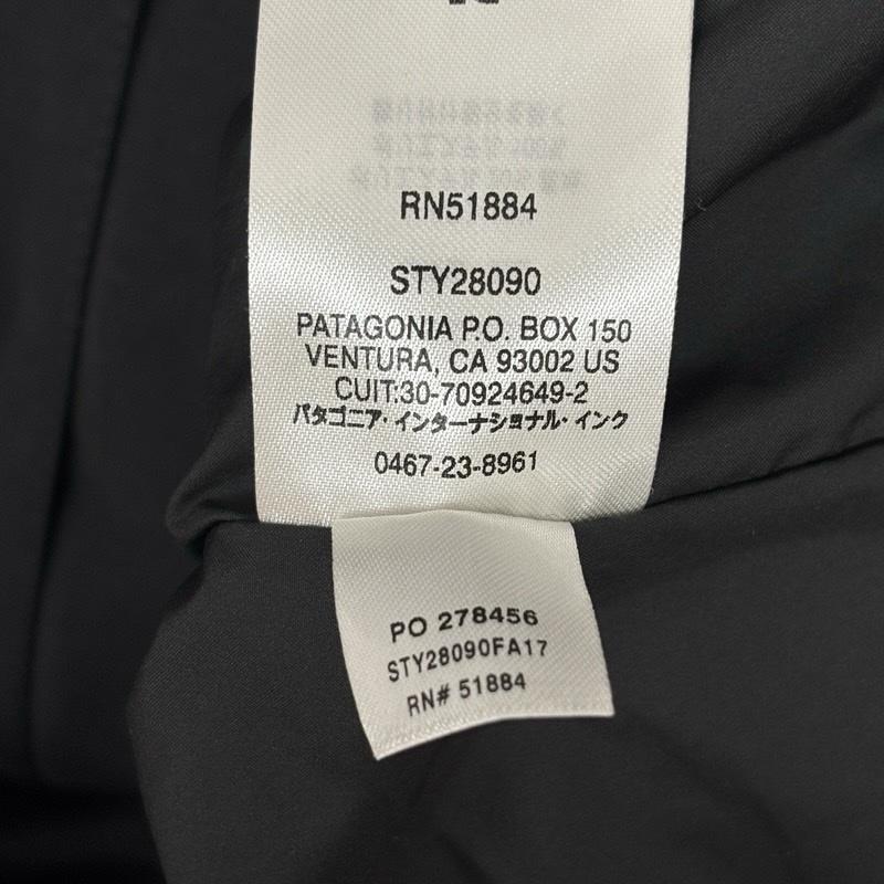 パタゴニア patagonia ジャケット、上着 ジャンパー、ブルゾン 28090FA17 ウインドスイープ ナイロン フード ジャケット M 黒 / ブラック / black メンズ USED 古着 中古 50170040