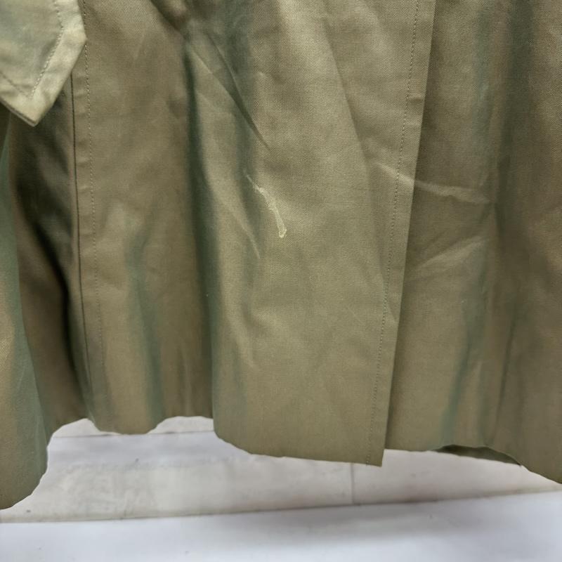 バーバリー BURBERRY コート トレンチコート 90s 白タグ ノバチェック 玉虫色 トレンチ コート FD081-039-79 - カーキ / カーキ / khaki レディース USED 古着 中古 50170082