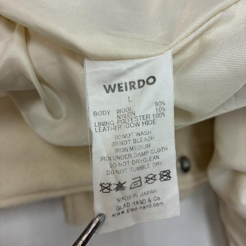 ウィアード WEIRDO ジャケット、上着 ジャンパー、ブルゾン WOOL BANDITS JACKET ウール バンディット ジャケット WRD-15-AW-04 L メンズ USED 古着 中古 50170084
