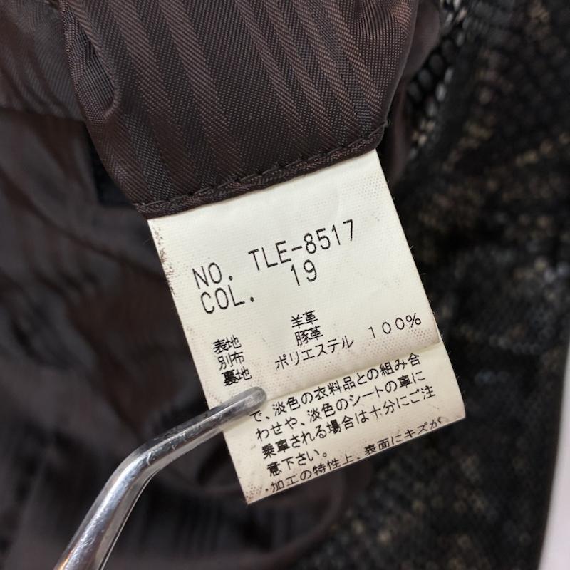 トルネードマート TORNADO MART ジャケット、上着 レザージャケット OLD ARCHIVE 00s パイソン 切替 レザー 2B テーラード ジャケット Y2K アーカイブ L メンズ USED 古着 中古 50170102