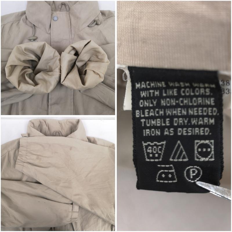エディーバウアー Eddie Bauer ジャケット、上着 ジャンパー、ブルゾン 黒タグ ウィンドブレーカー スウィングトップ ハリントン ジャケット XL ベージュ / ベージュ / beige メンズ USED 古着 中古 50170121