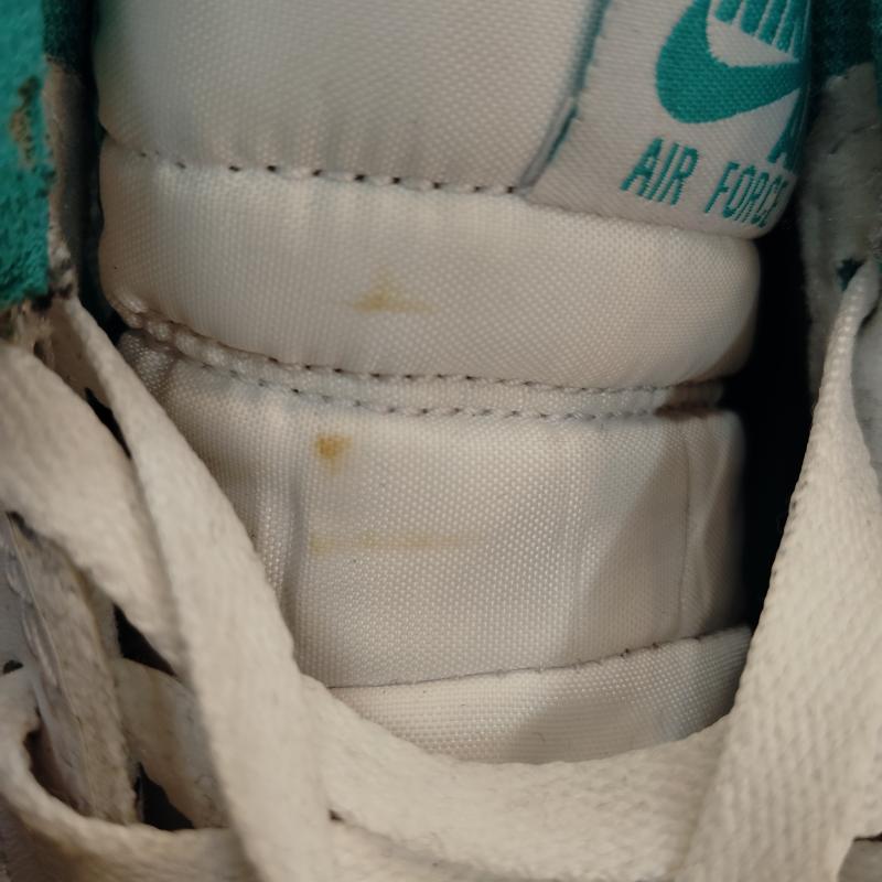 ナイキ NIKE スニーカー スニーカー Air Force 1 Mid 07 White/Clear Jade エアフォース1 27.0cm 白 / ホワイト / white X 緑 / グリーン / green メンズ USED 古着 中古 50170160
