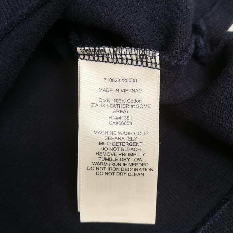 ポロラルフローレン POLO RALPH LAUREN トレーナー 長袖 ポニー 刺繡 ワンポイント ハーフ ジップ スウェット S 紺 / ネイビー / navy メンズ USED 古着 中古 50170169
