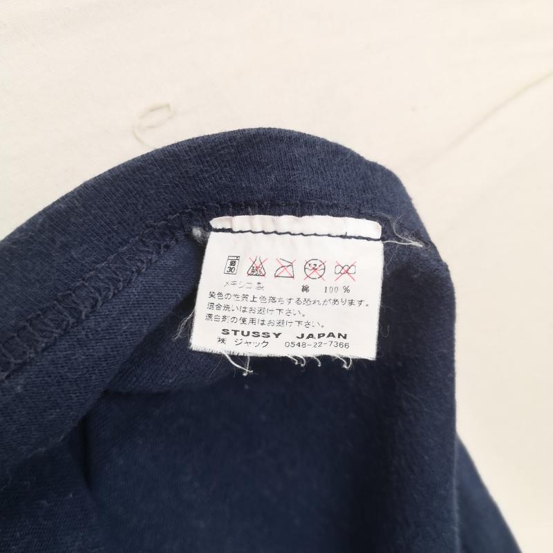 ステューシー STUSSY Tシャツ 半袖 メキシコ製 BEAUTY&YOUTH UNITED ARROWS コラボ 半袖 Tシャツ S/S TEE L 紺 / ネイビー / navy メンズ USED 古着 中古 50170194