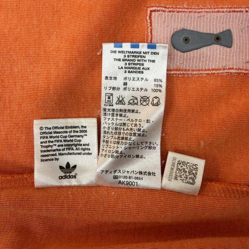アディダス adidas ジャケット、上着 ジャンパー、ブルゾン FIFA 06年 オランダ代表モデル トラック ジャケット ジャージ L 橙 / オレンジ / orange メンズ USED 古着 中古 50170512