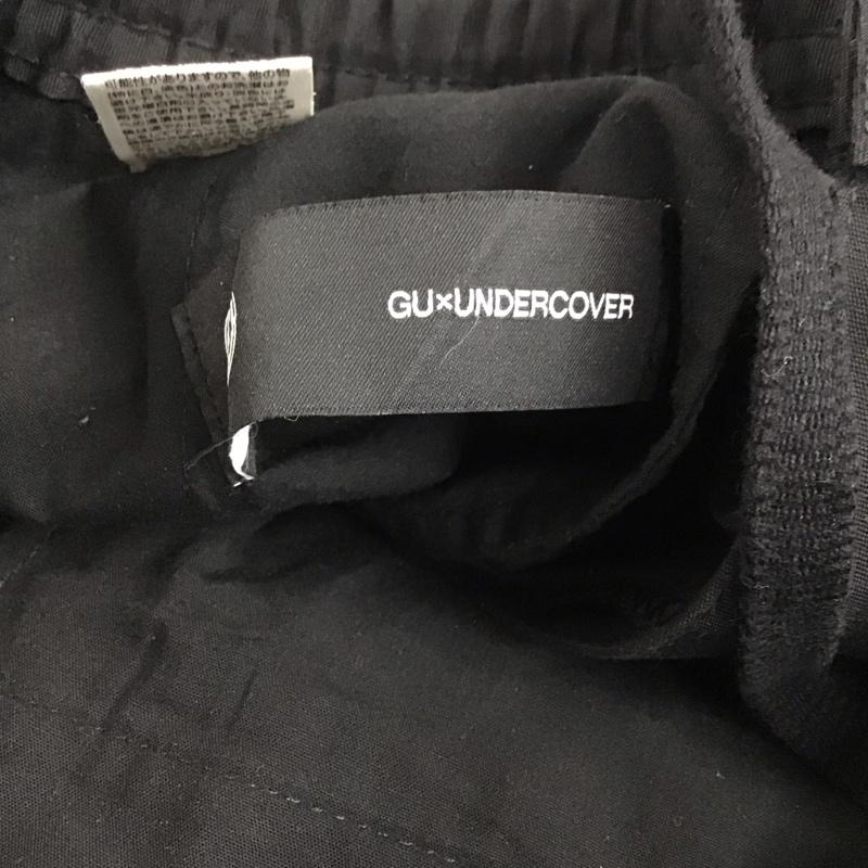 ジーユー GU パンツ ワークパンツ、ペインターパンツ 321-351031 ヘリクルーパンツブラックボトムス ワークパンツ アンダーカバー S ロゴ、文字 黒 / ブラック / メンズ USED 古着 中古 10137197