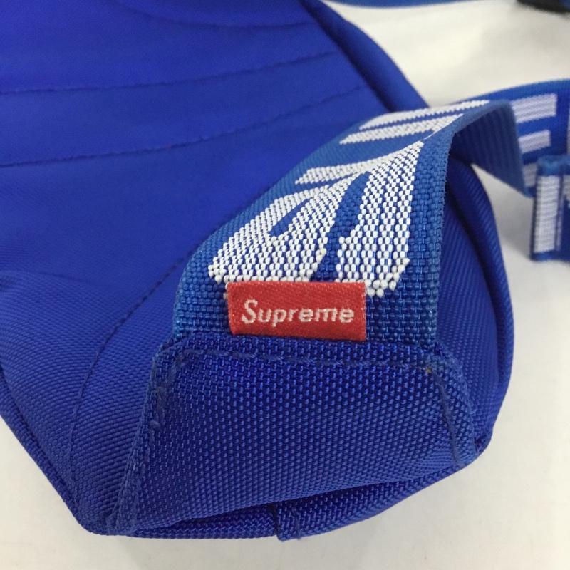 シュプリーム Supreme ウエストバッグ ウエストバッグ 18SS Waist Bag ロゴ、文字 青 / ブルー / メンズ USED 古着 中古 10146525