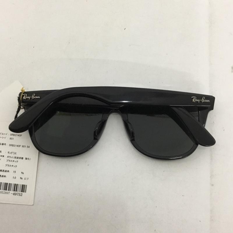 レイバン Ray-Ban めがね・サングラス サングラス RB2140-F WAYFARER カラーレンズ ロゴ、文字 黒 / ブラック / メンズ USED 古着 中古 10129403