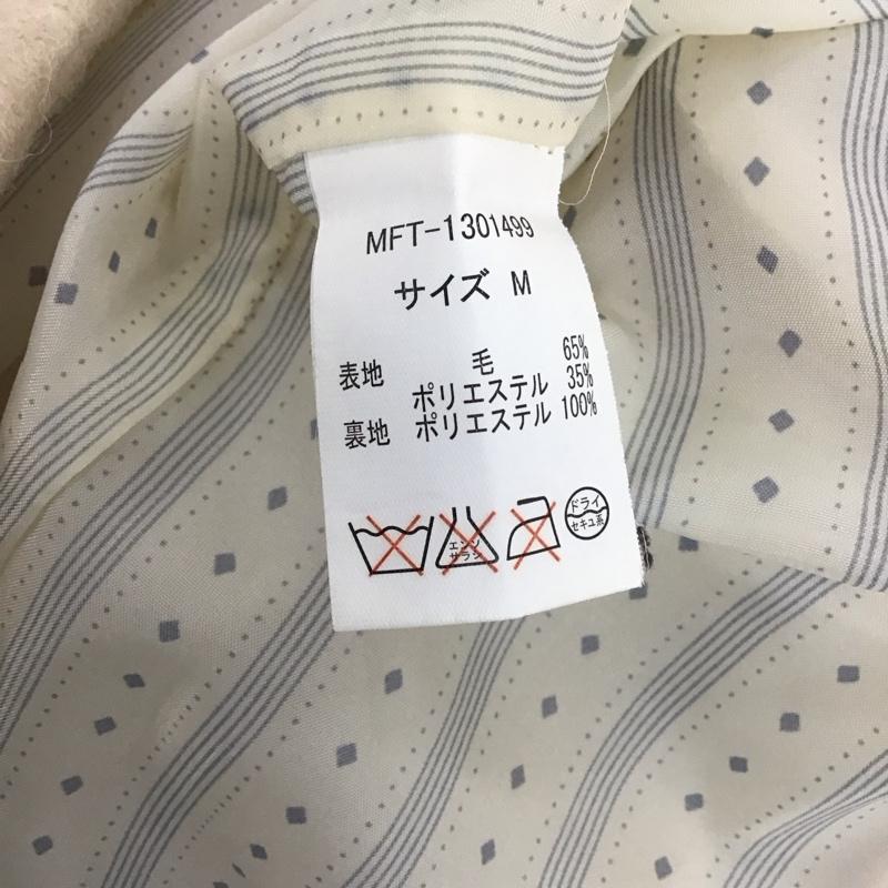 エヘカソポ ehka sopo コート コート一般 1301499 スライバーニットフードコート M 無地 ベージュ / ベージュ / レディース USED 古着 中古 10122650