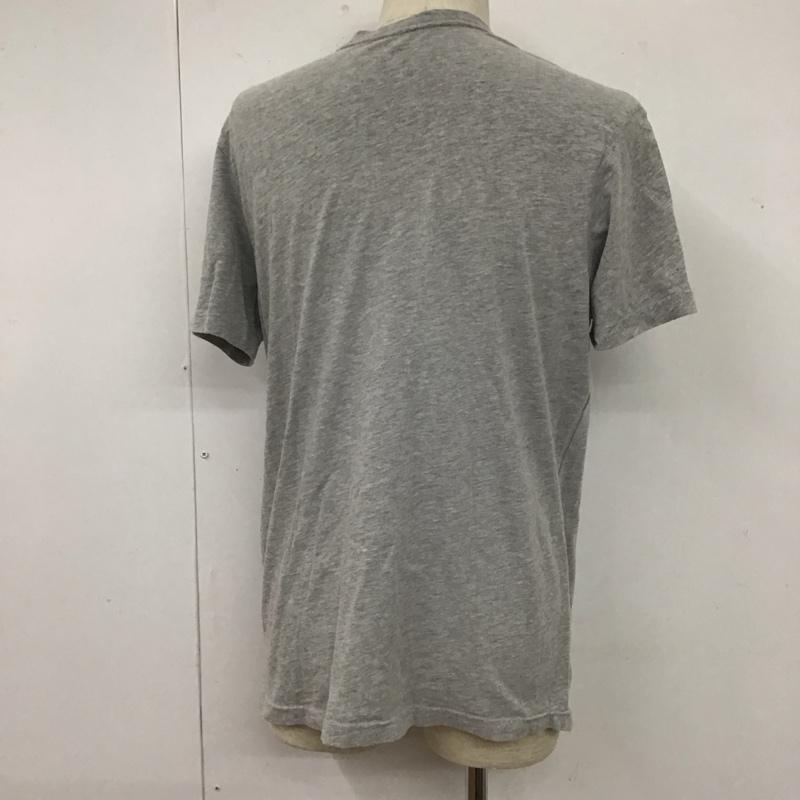 ルーカ RVCA Tシャツ 半袖 半袖カットソー プリントTシャツ クルーネックカットソー M ロゴ、文字 灰 / グレー / メンズ USED 古着 中古 10106963
