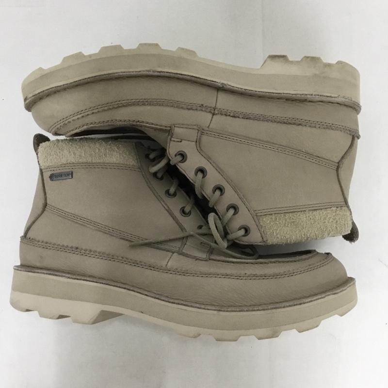 クラークス Clarks ブーツ ショートブーツ GORE TEX UK7.5 US:8.5 ワンポイント グレージュ / グレージュ / メンズ USED 古着 中古 10130408