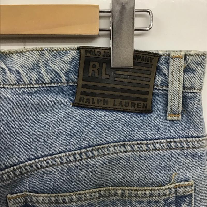 ポロジーンズカンパニー POLO JEANS COMPANY パンツ デニム、ジーンズ デニムパンツ ワイドパンツ カジュアルパンツ 32インチ 無地 インディゴ / インディゴ / メンズ USED 古着 中古 10132607