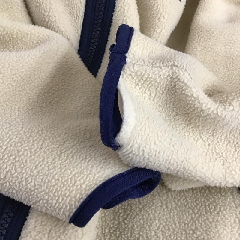 ザノースフェイス THE NORTH FACE ジャケット、上着 ジャケット、ブレザー NAW-3287 フリースジャケット M ロゴ、文字 ベージュ / ベージュ / X 紺 / ネイビー / レディース USED 古着 中古 10108298