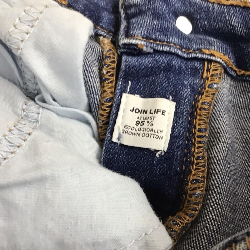 ザラ ZARA パンツ デニム、ジーンズ デニムパンツ スリムパンツ ストレッチパンツ ジーンズ 38インチ 無地 インディゴ / インディゴ / レディース USED 古着 中古 10117858
