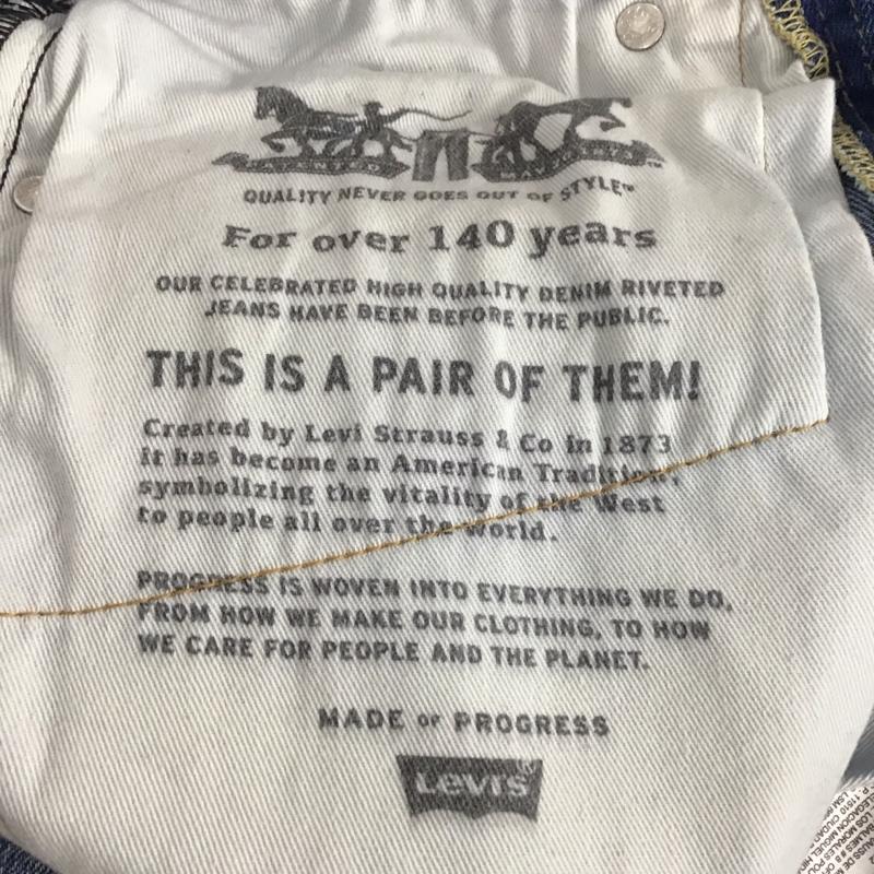 リーバイストラウスアンドコー Levi Strauss & co. パンツ デニム、ジーンズ デニムパンツ スリムパンツ カジュアルパンツ Gパン 28インチ 無地 インディゴ / インディゴ / メンズ USED 古着 中古 10135462