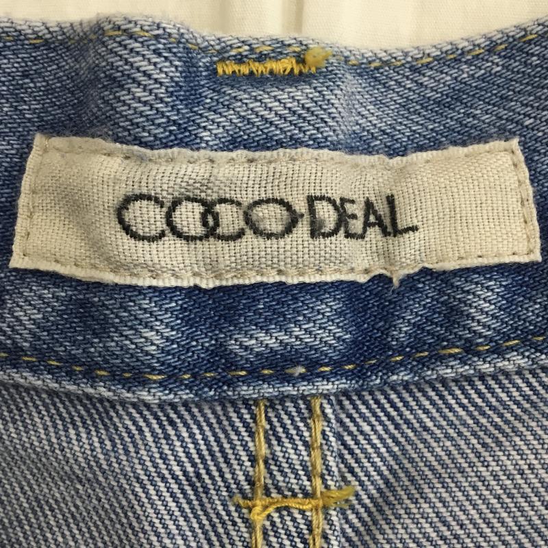 ココ ディール COCO DEAL パンツ デニム、ジーンズ 1 無地 水色 / ライトブルー / レディース USED 古着 中古 10137537