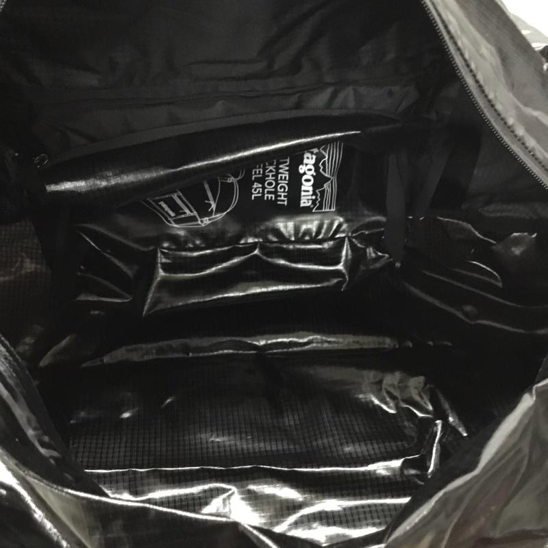 パタゴニア patagonia ボストンバッグ ボストンバッグ LIGHTWEIGHT BLACK HOLE DUFFEL 45L 折りたたみ ロゴ、文字 黒 / ブラック / メンズ USED 古着 中古 10110529