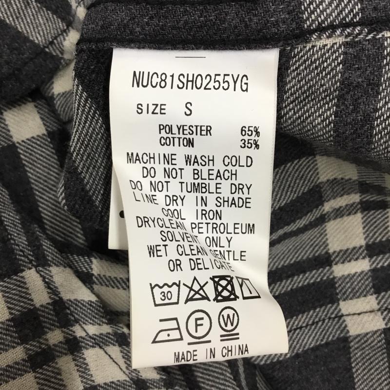ナノユニバース nano・universe シャツ、ブラウス 長袖 長袖シャツ カラーシャツ ポケットシャツ 長袖カットソー チェックシャツ S チェック マルチカラー / マルチカラー / メンズ USED 古着 中古 10119724