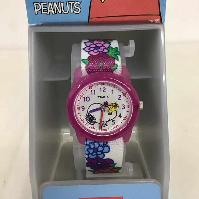 タイメックス TIMEX 腕時計 アナログ(クォーツ式) TW2R41700 KIDS PEANUTS ピーナッツ アナログ キャラクター マルチカラー / マルチカラー / レディース USED 古着 中古 10136256