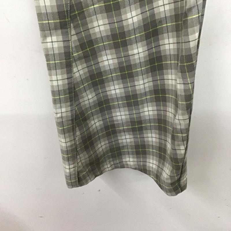オークリー OAKLEY パンツ ワークパンツ、ペインターパンツ 421836jp PARAMOUNT スポーツウェアー ワイドパンツ 36 チェック マルチカラー / マルチカラー / メンズ USED 古着 中古 10134954