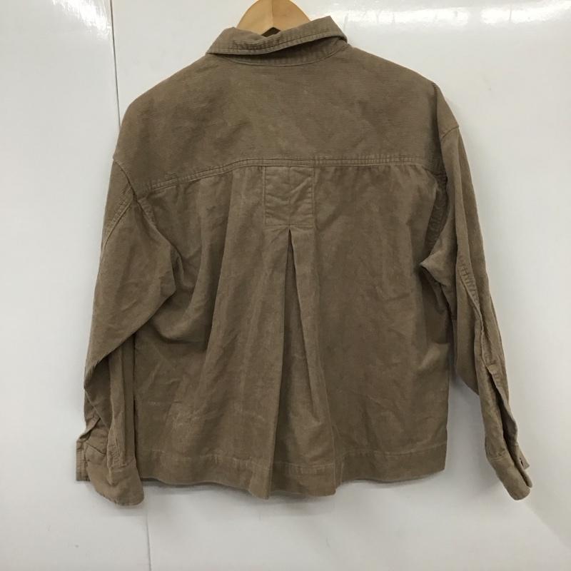 アズールバイマウジー AZUL BY MOUSSY ジャケット、上着 ジャケット、ブレザー 250CAH30-234H CORDUROY BIG POCKET M 無地 茶 / ブラウン / レディース USED 古着 中古 10130371