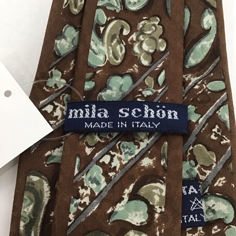ミラ・ショーン mila schon ネクタイ ネクタイ シルク 総柄 マルチカラー / マルチカラー / メンズ USED 古着 中古 10135321