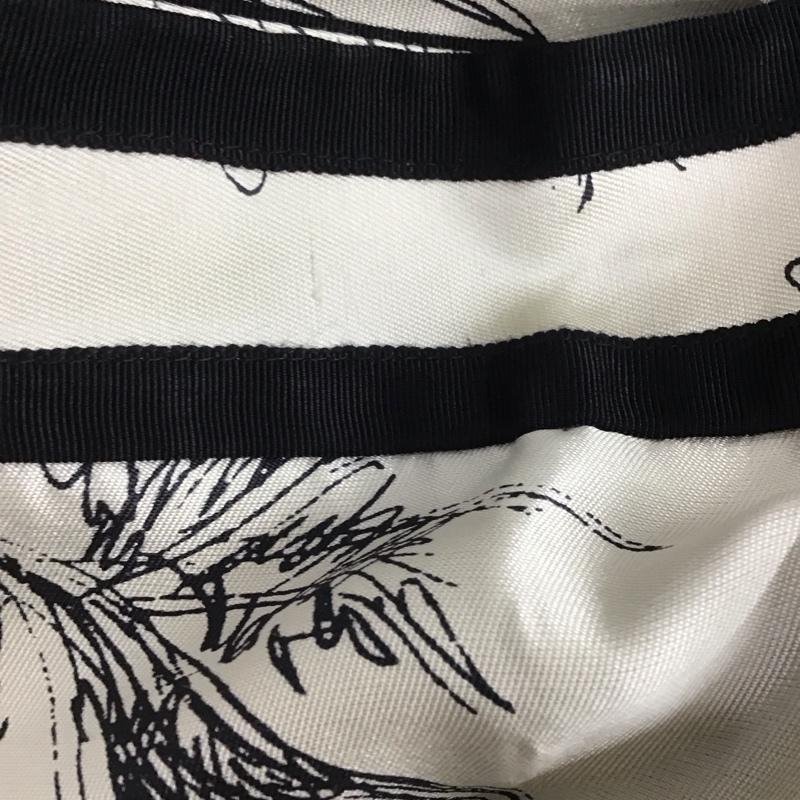 ブルックスブラザーズ BROOKS BROTHERS ボトムス ボトムス シルク ストレートパンツ センタープレス 4 総柄 アイボリー / アイボリー / レディース USED 古着 中古 10123199