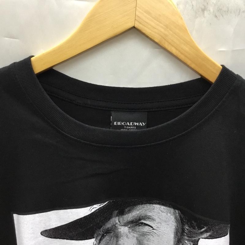 古着 USED Tシャツ 半袖 半袖カットソー プリントTシャツ クルーネックカットソー バンドTシャツ L プリント 黒 / ブラック / メンズ USED 古着 中古 10108348
