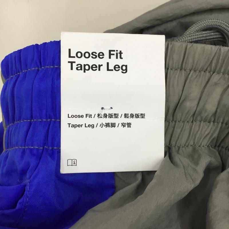 ナイキ NIKE パンツ ワークパンツ、ペインターパンツ fd0949-029 スポーツウェア ナイロンパンツ ワイドパンツ カジュアルパンツ M ロゴ、文字 灰 / グレー / メンズ USED 古着 中古 10110990