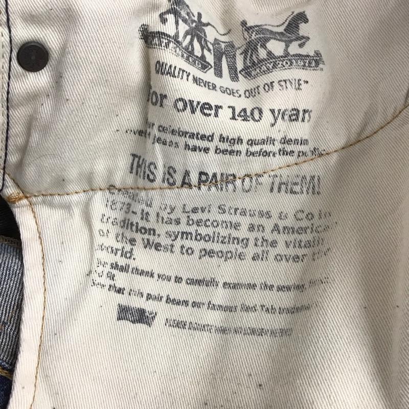 リーバイストラウスアンドコー Levi Strauss & co. パンツ デニム、ジーンズ デニムパンツ ワイドパンツ カジュアルパンツ 34インチ 無地 インディゴ / インディゴ / メンズ USED 古着 中古 10135918