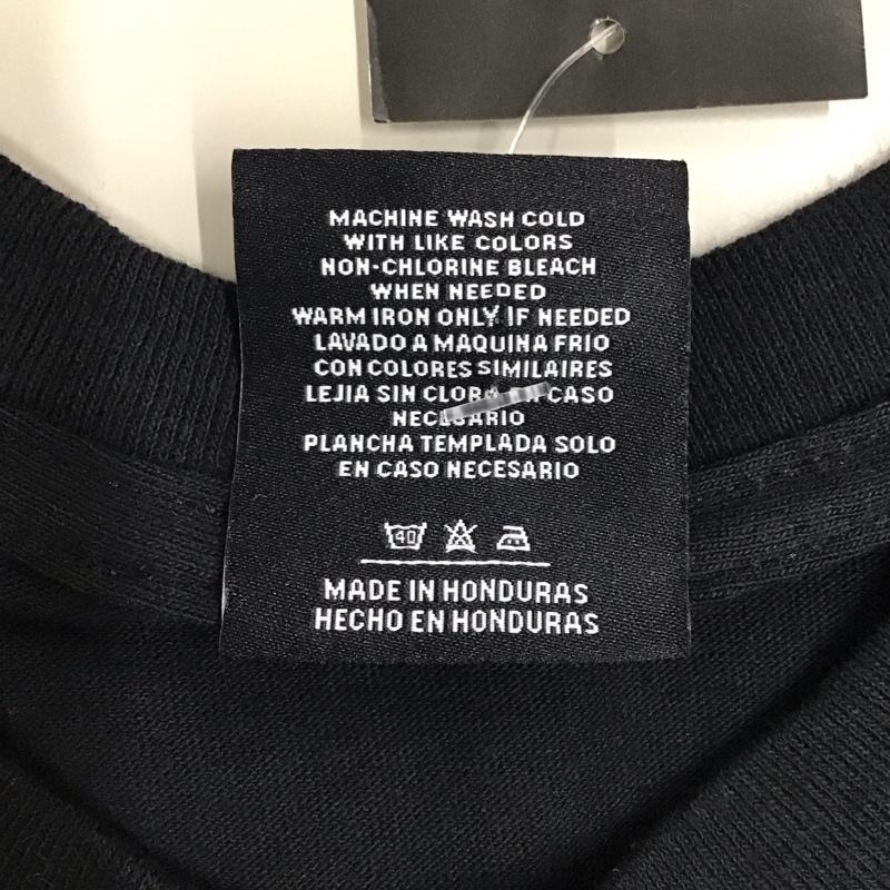 ハフ HUF Tシャツ 半袖 半袖カットソー プリントTシャツ クルーネックカットソー M プリント 黒 / ブラック / メンズ USED 古着 中古 10116579
