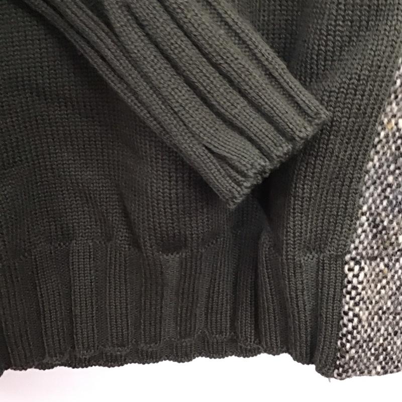 ヒューゴボス HUGO BOSS ニット、セーター 長袖 長袖ニットカットソー クルーネック セーター 無地 カーキ / カーキ / メンズ USED 古着 中古 10137482
